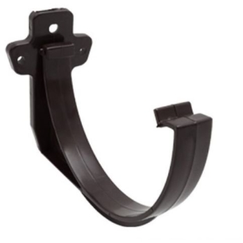 Кронштейн желоба лобовой  120 мм коричневый FINEBER