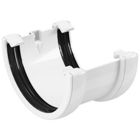 Муфта желоба 120 мм FINEBER белый