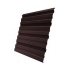 Профнастил ПС10 0,45 мм RAL8017 шоколадно-коричневый матовый