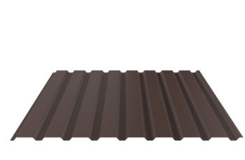 Профнастил ПК20  0,45 мм RAL8017 шоколадно-коричневый  полиэстер