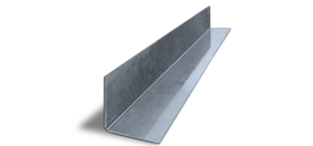 Г-образный направляющий профиль 40х40 0,9мм